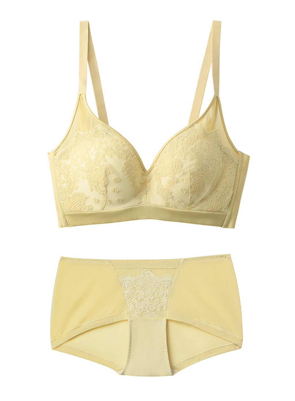 SuperGard Cabin Bra 82001 | Women's Far Infrared Bra with Seamless Fit, French Lace Style and Dedicated Nipple Comfort Chamber
