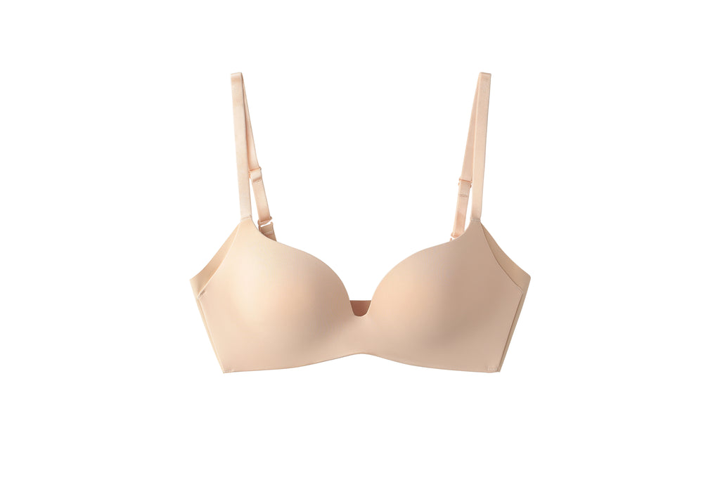 SuperGard Cabin Bra 8106 | Minimalist Women Breathable Wireless Bra 3/4 Cups Smooth Fit Nipple Comfort Space Design